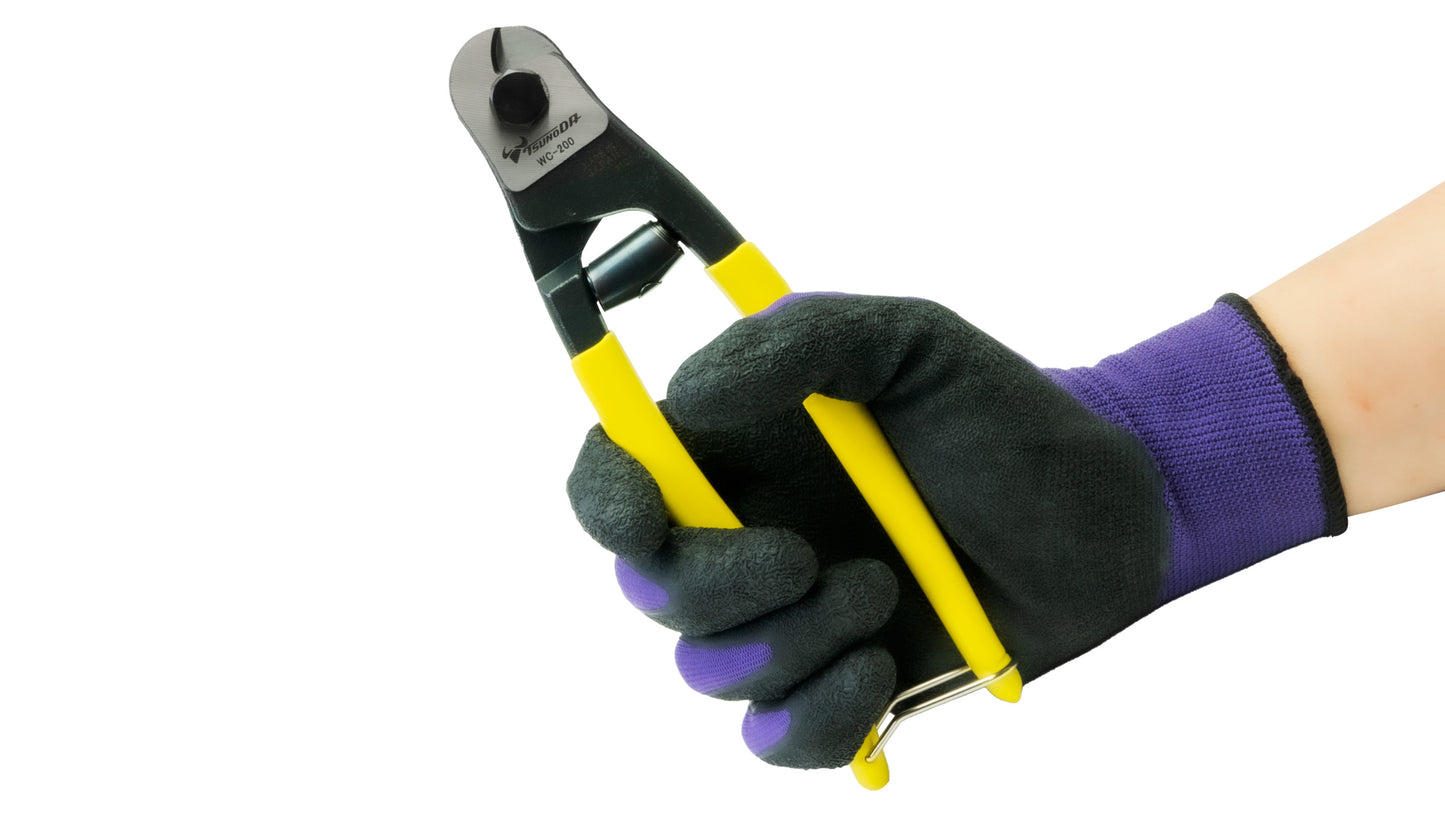 ツノダ ワイヤーロープカッター 200mm 【WC-200】