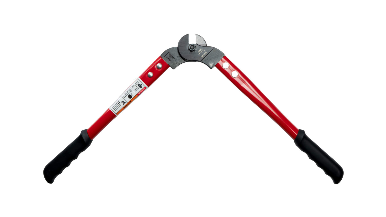 ツノダ 大型ワイヤーロープカッター 450mm 【WC-450】