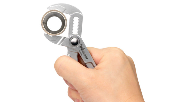 ツノダ ワンプッシュプライヤー 100mm 【WP-100BJ】_4