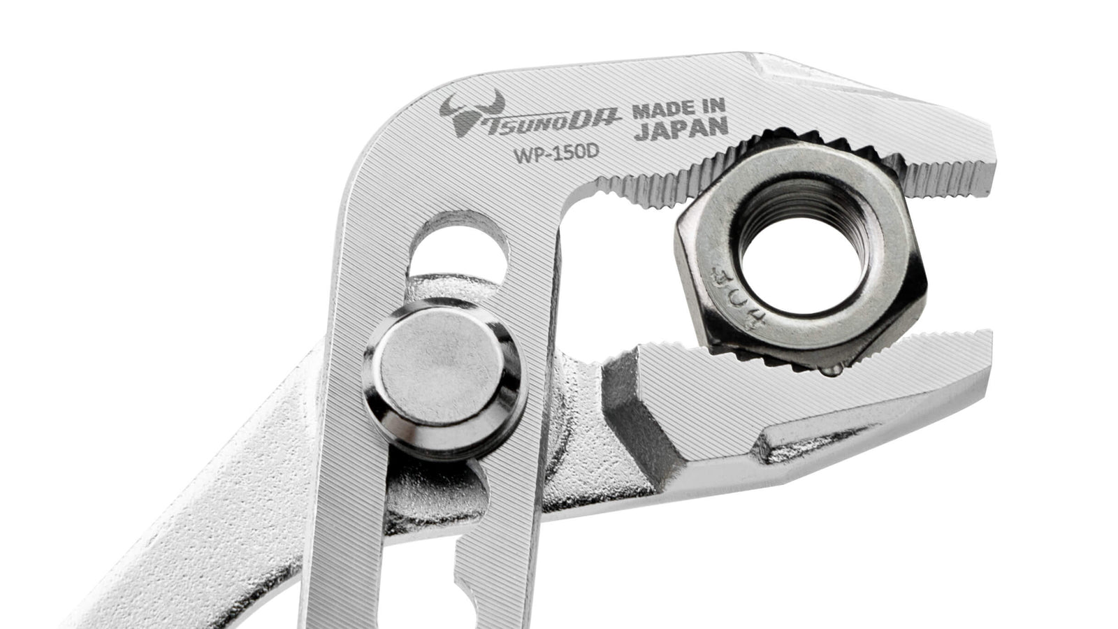 ツノダ ドライバー付きウォーターポンププライヤー 150mm 【WP-150D