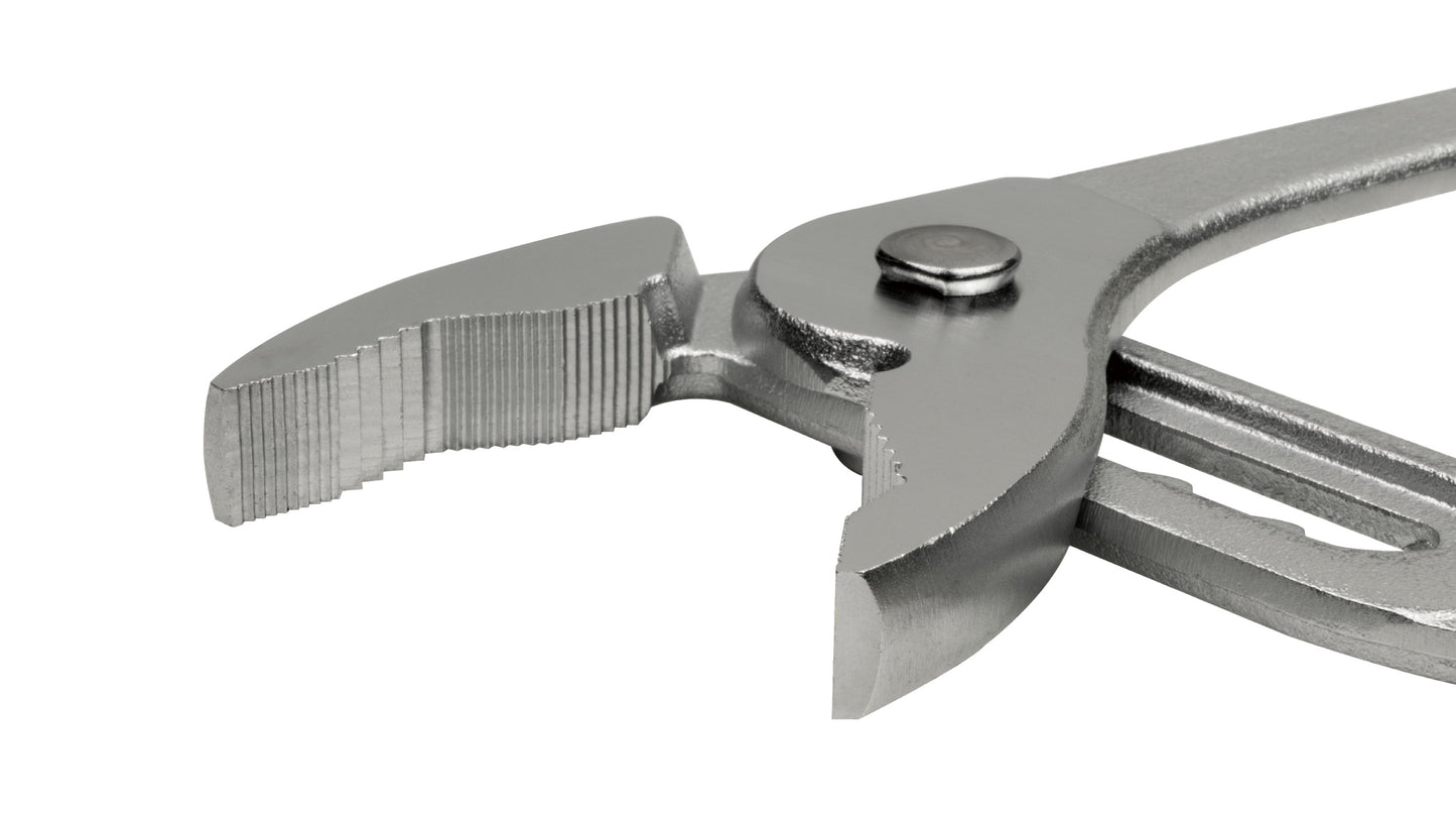 ツノダ ウォーターポンププライヤー 溝無ドライバー付 250mm 【WP-250D】