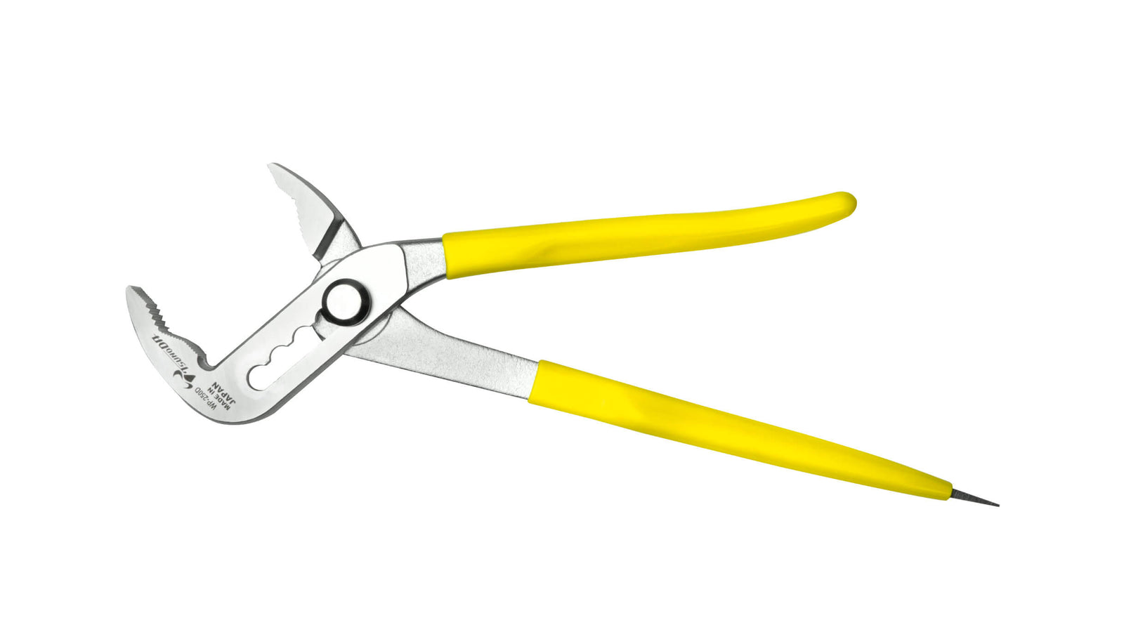 ツノダ ウォーターポンププライヤー 溝無ドライバー付 250mm 【WP-250D】