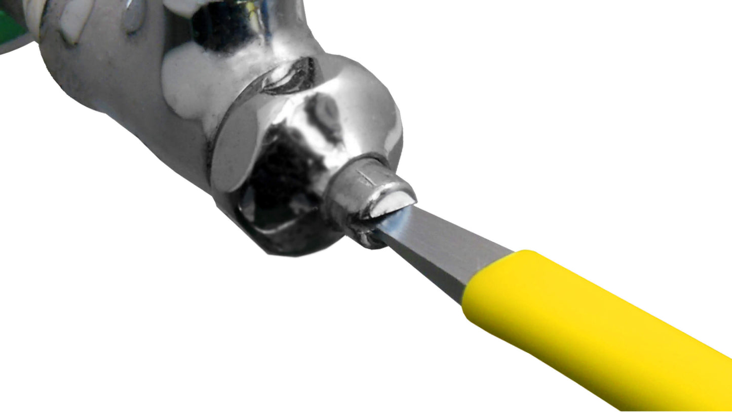 ツノダ ウォーターポンププライヤー 溝無ドライバー付 250mm 【WP-250D】