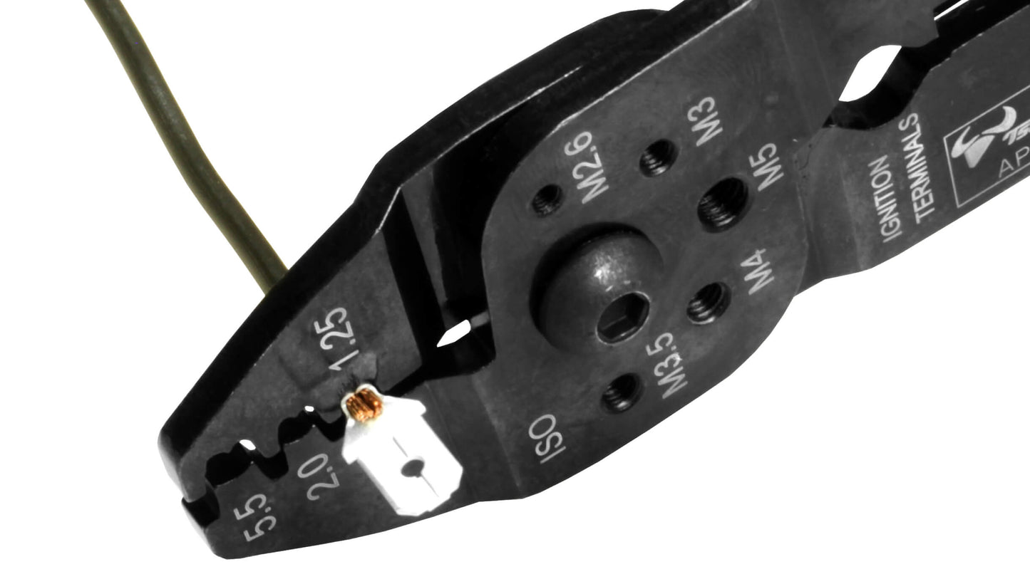 ツノダ 電工万能ペンチ（オープンバレル端子用）230mm 【AP-05】