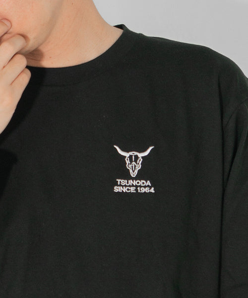 ツノダ ロングTシャツ Black_10