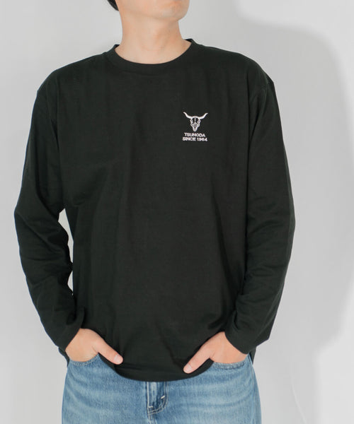 ツノダ ロングTシャツ Black_4