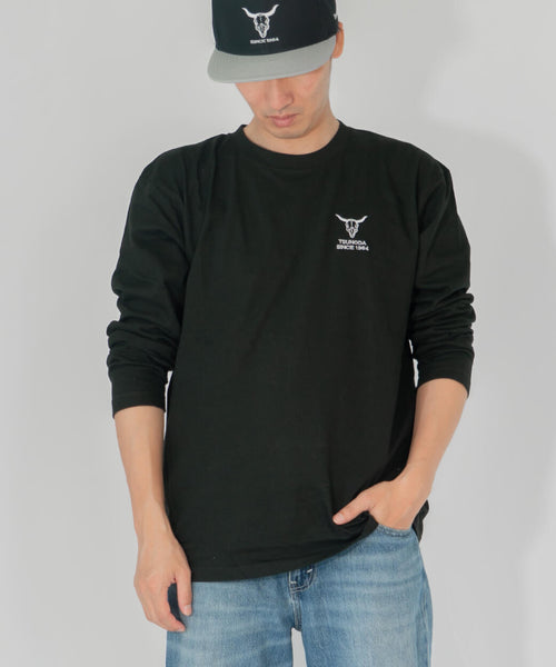 ツノダ ロングTシャツ Black_5