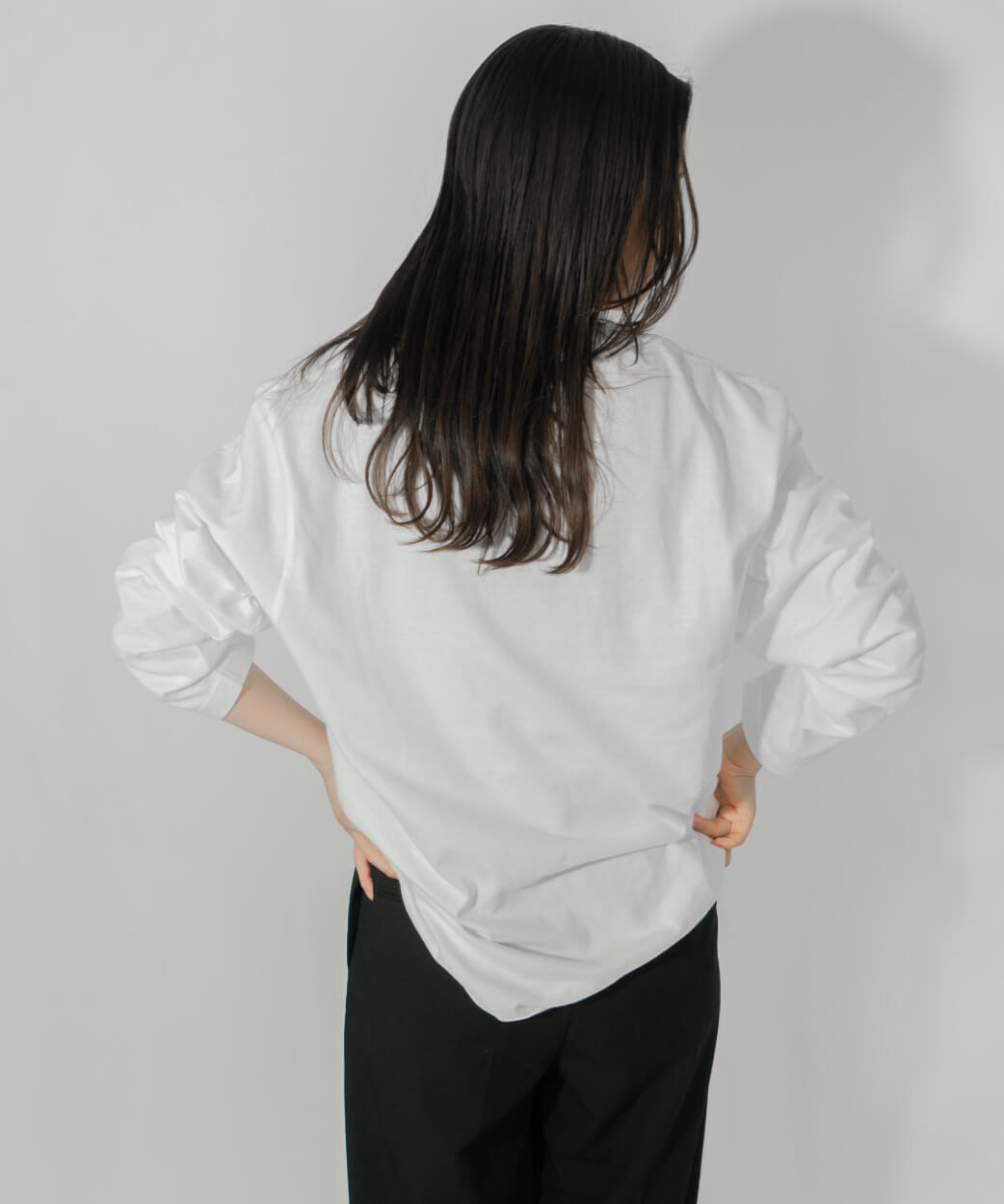 ツノダ ロングTシャツ White
