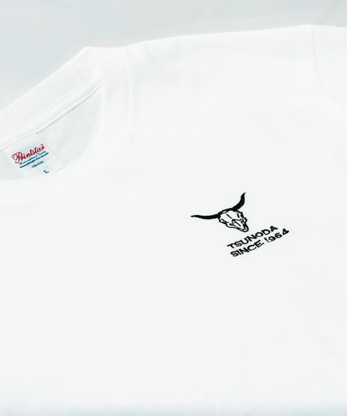 ツノダ ロングTシャツ White_3