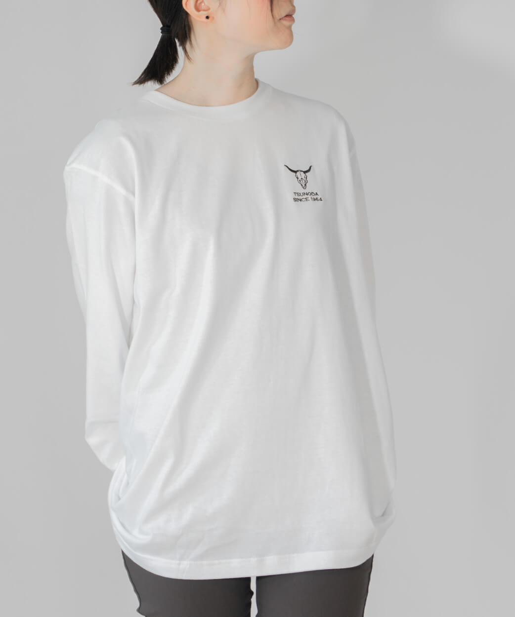 ツノダ ロングTシャツ White