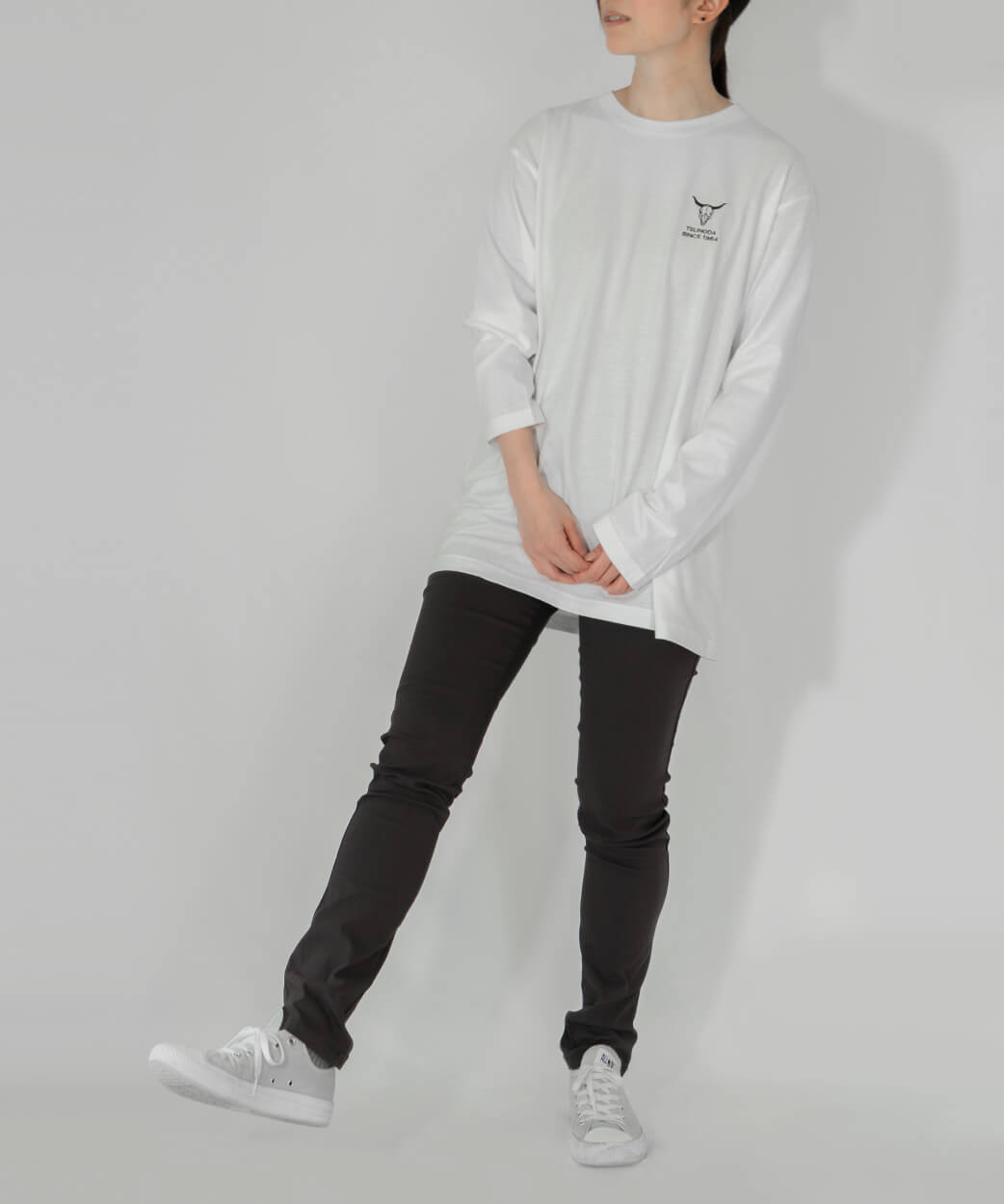 ツノダ ロングTシャツ White