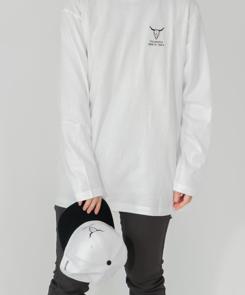 ツノダ ロングTシャツ White
