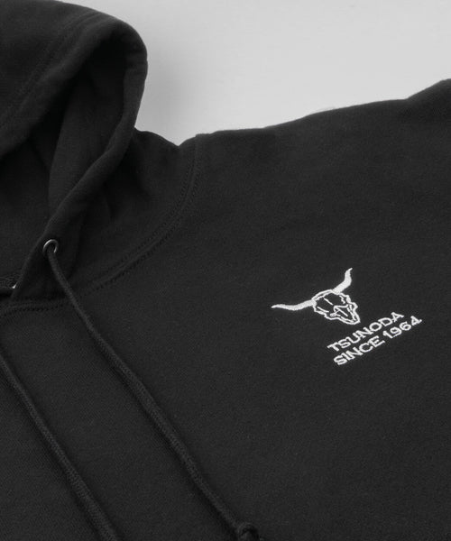 ツノダ パーカー Black_3