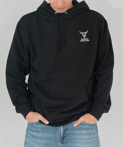 ツノダ パーカー Black_4