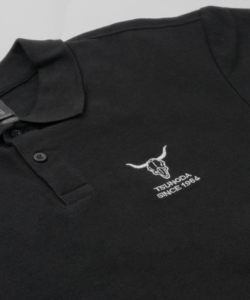 ツノダ ポロシャツ Black_3
