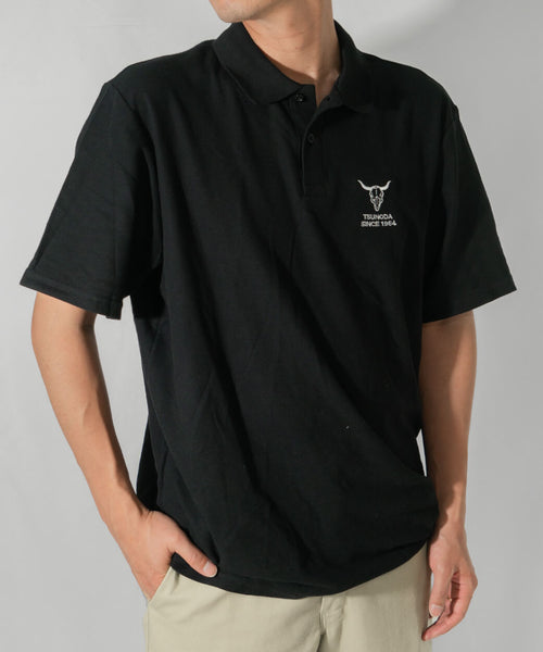 ツノダ ポロシャツ Black_5