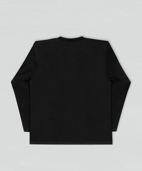 ツノダ ロングTシャツ Black_2