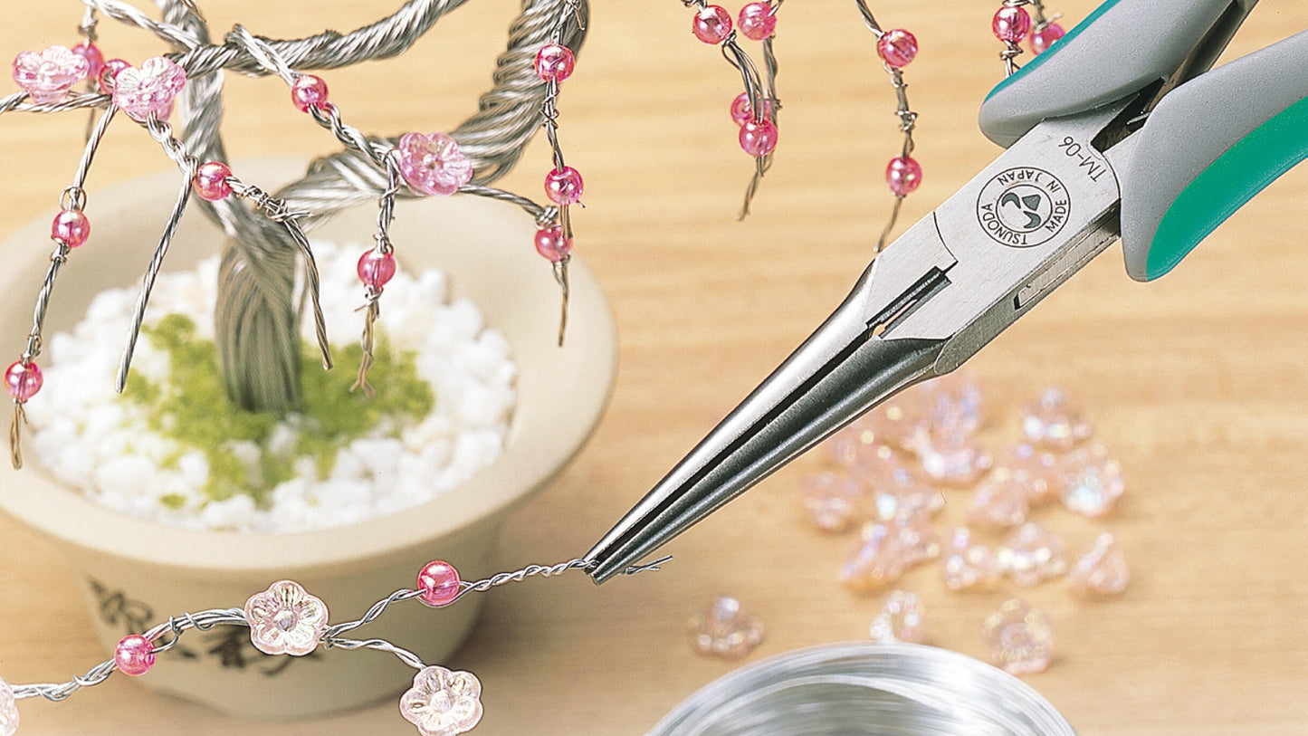 ツノダ 先細ラジオペンチ 150mm 【TM-06】
