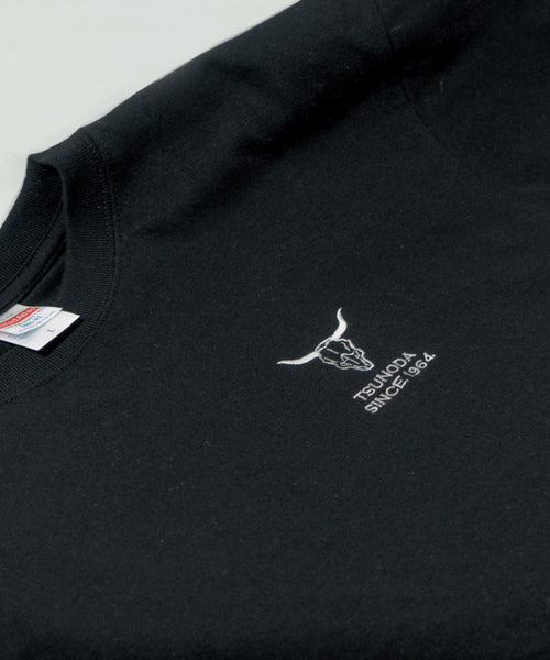ツノダ Tシャツ Black_3