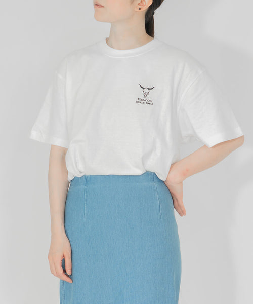 ツノダ Tシャツ White_5