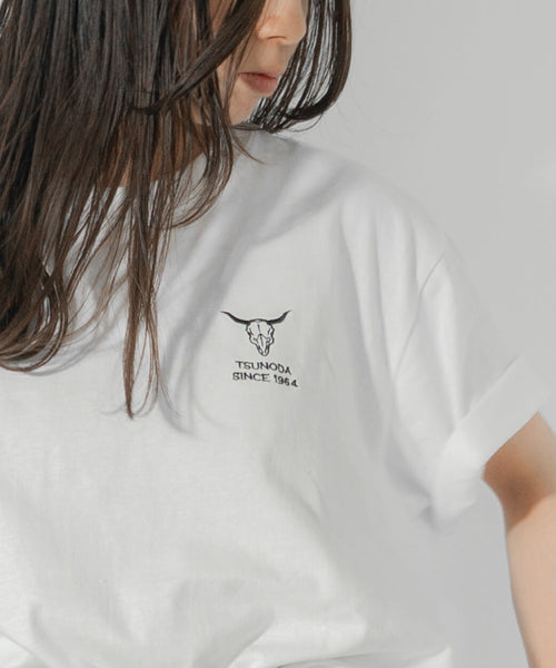ツノダ Tシャツ White_9