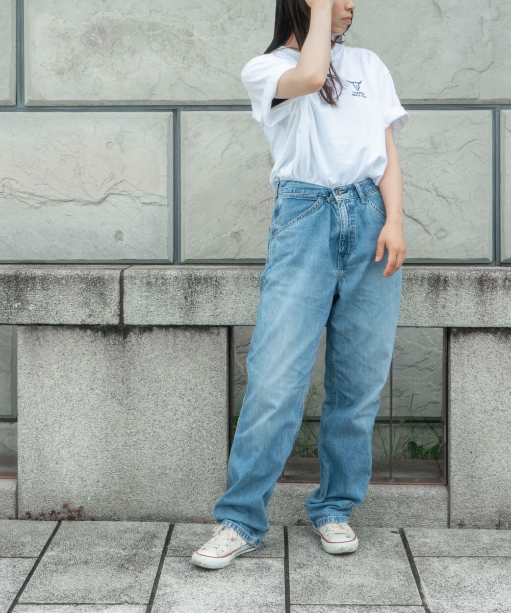 ツノダ Tシャツ White