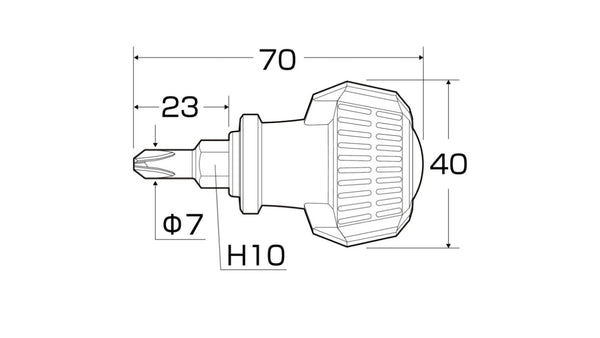 ANEX ビスブレーカードライバーワニドラJr　＋3×23 【ANEX_3985_3】_7