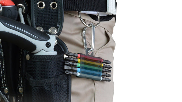 ANEX 5本組ビットホルダー（クリアーブラック） 【ANEX_ABHB-5CK】_3