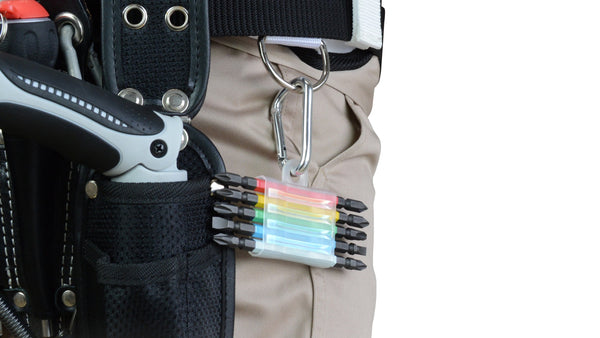 ANEX 5本組ビットホルダー（クリアーホワイト） 【ANEX_ABHB-5CW】_3