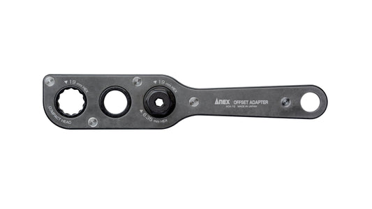 ANEX オフセットアダプター19ｍｍ 【ANEX_AOA-19】