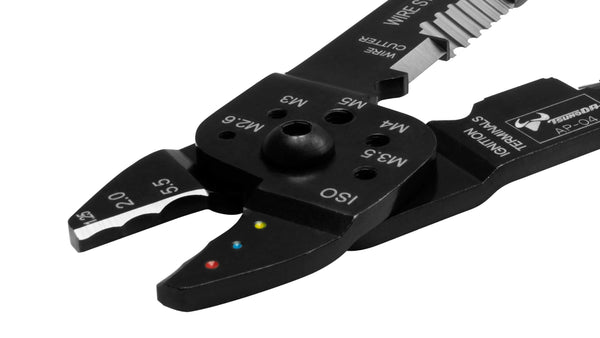 ツノダ 電工万能ペンチ（絶縁圧着端子用）230mm 【AP-04】_7