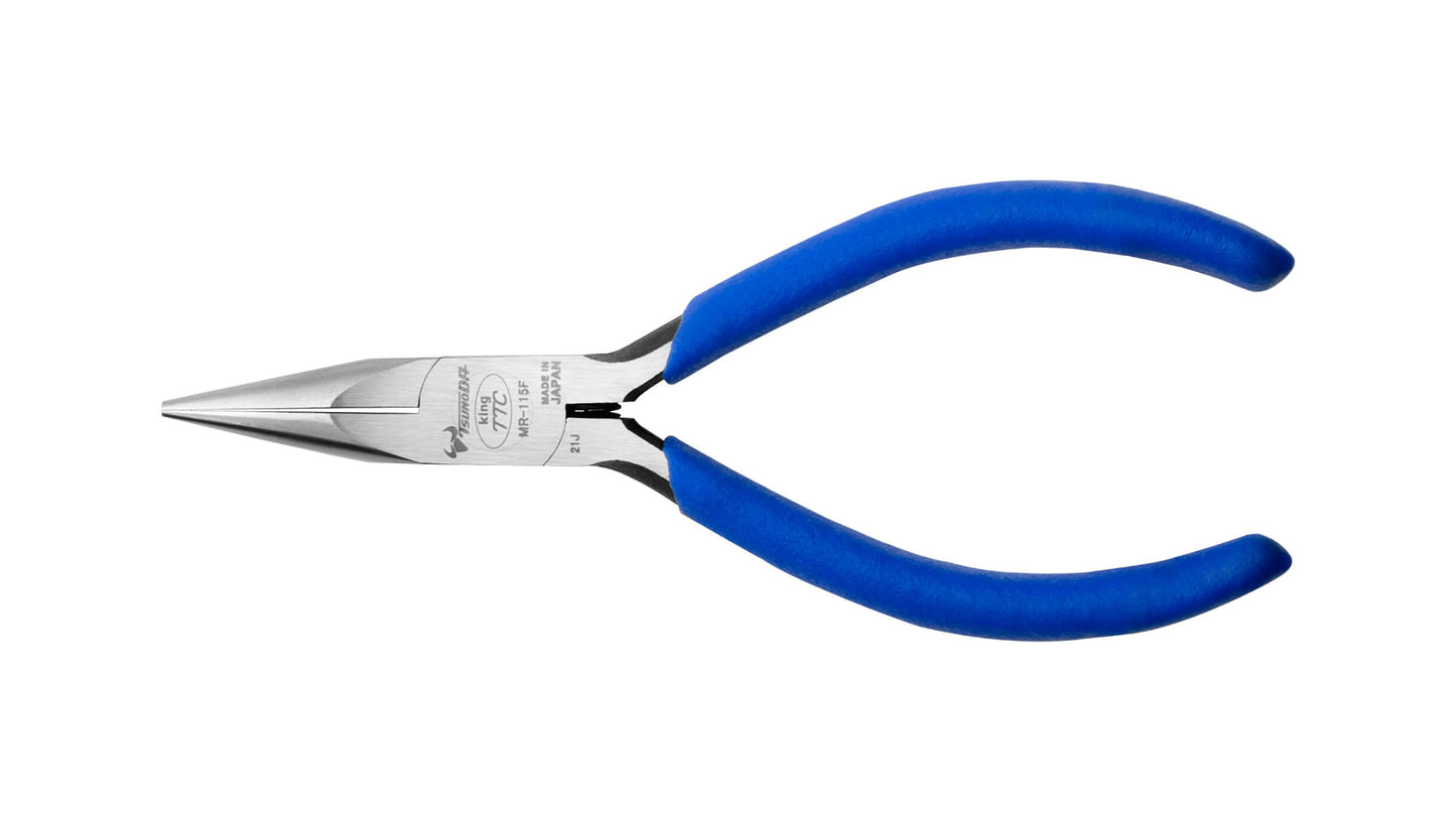 ツノダ ラジオペンチ（刃・溝なし） 115mm 【MR-115F】