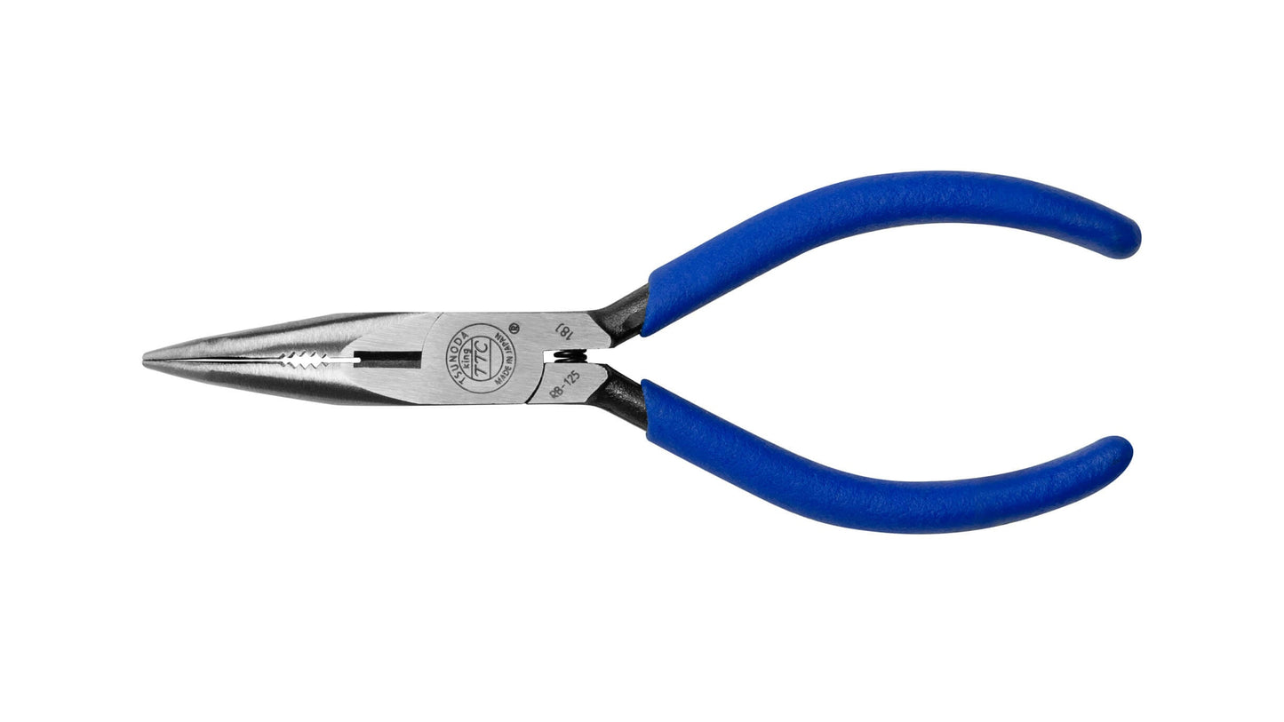 ツノダ 先曲がりラジオペンチ 125mm（№7） 【RB-125】