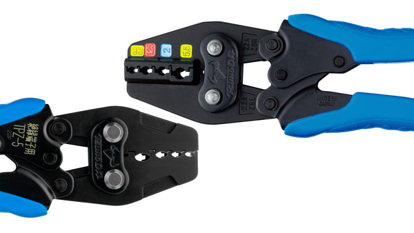 ツノダ  圧着工具　絶縁被覆付圧着端子・スリーブ用 0.3/0.5/1.25/2/5.5　【TPZ-5】_3