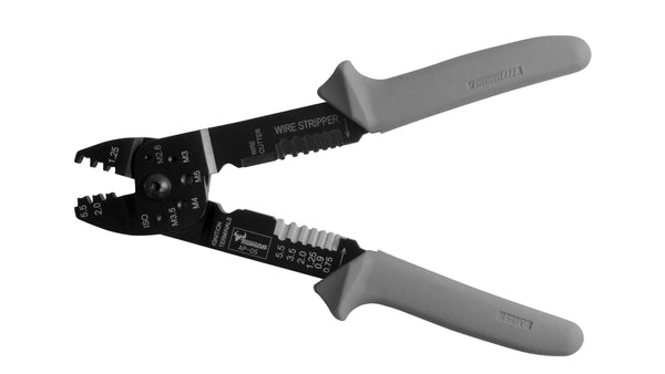 ツノダ 電工万能ペンチ（オープンバレル端子用）230mm 【AP-05】_2