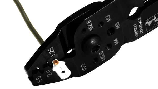 ツノダ 電工万能ペンチ（オープンバレル端子用）230mm 【AP-05】_5