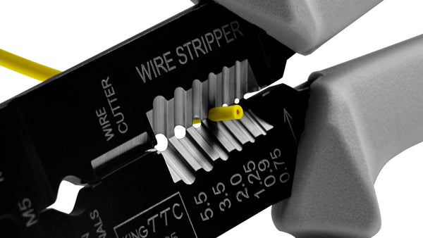 ツノダ 電工万能ペンチ（オープンバレル端子用）230mm 【AP-05】_6