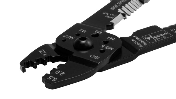 ツノダ 電工万能ペンチ（オープンバレル端子用）230mm 【AP-05】_7