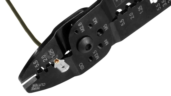 ツノダ 電工万能ペンチ（オープンバレル端子・裸圧着端子用）230mm 【AP-01】_5