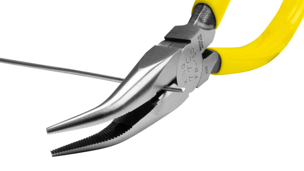 ツノダ 先曲りラジオペンチ 150mm 【FR-150】_4