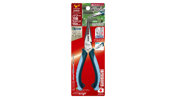 ツノダ パワー万能ラジオペンチ 150mm【PW-232DG】_12