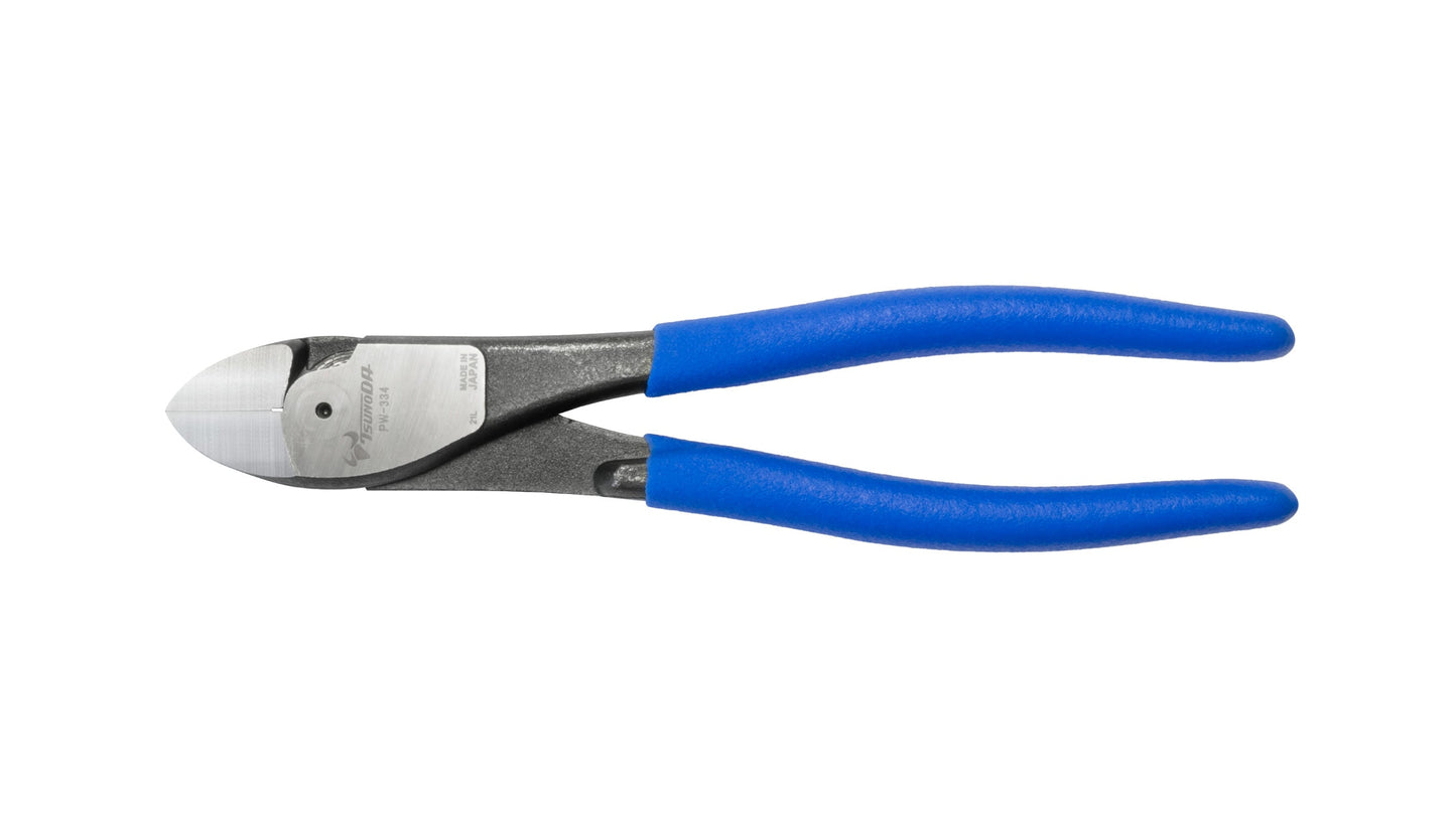 ツノダ 電工パワーニッパー（薄刃） 200mm 【PW-334】