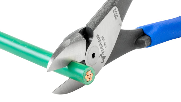 ツノダ 電工パワーニッパー（薄刃） 200mm 【PW-334】_4