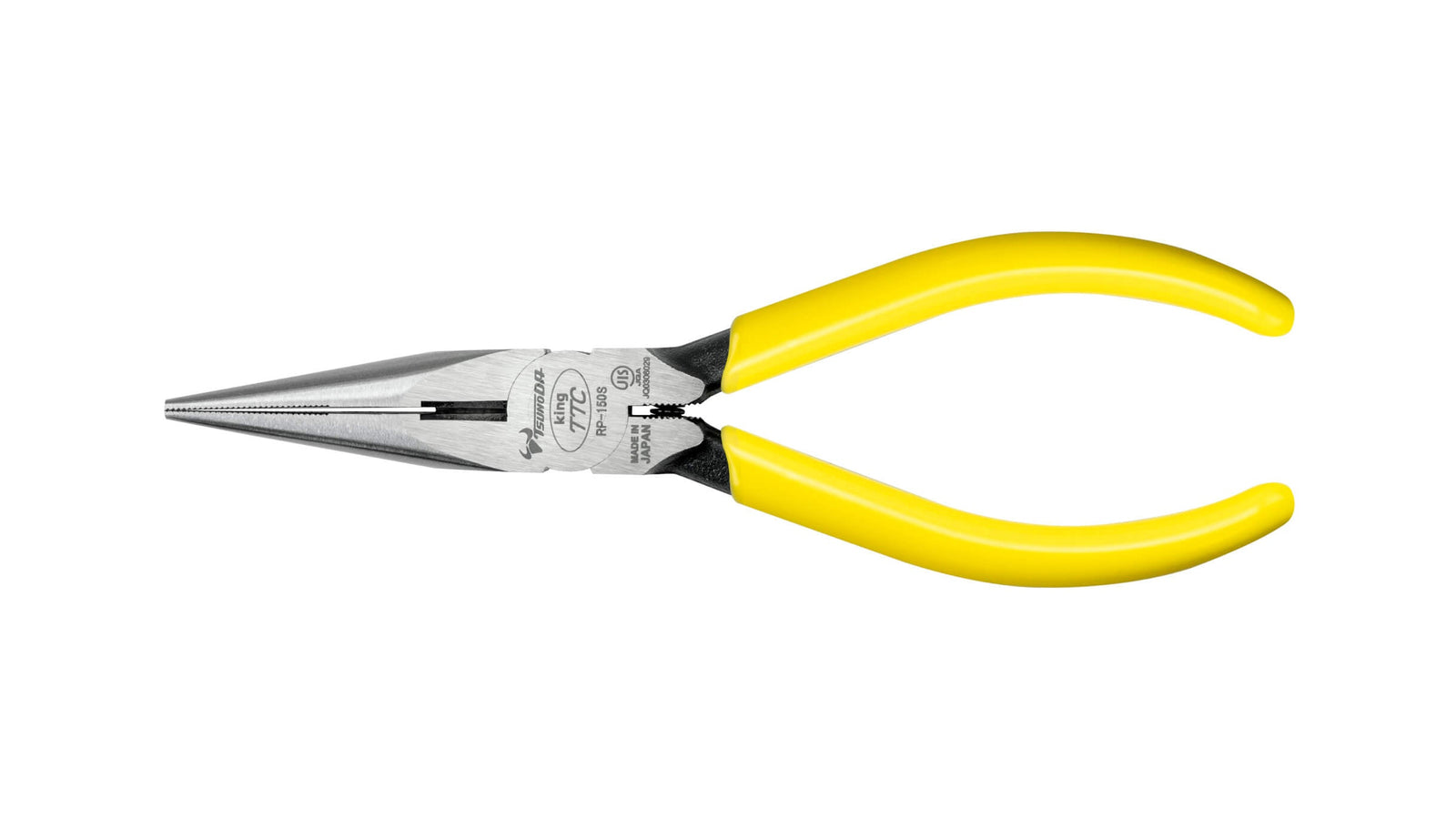 ツノダ ラジオペンチ 刃穴なしバネ付（JIS）150mm 【RP-150S】