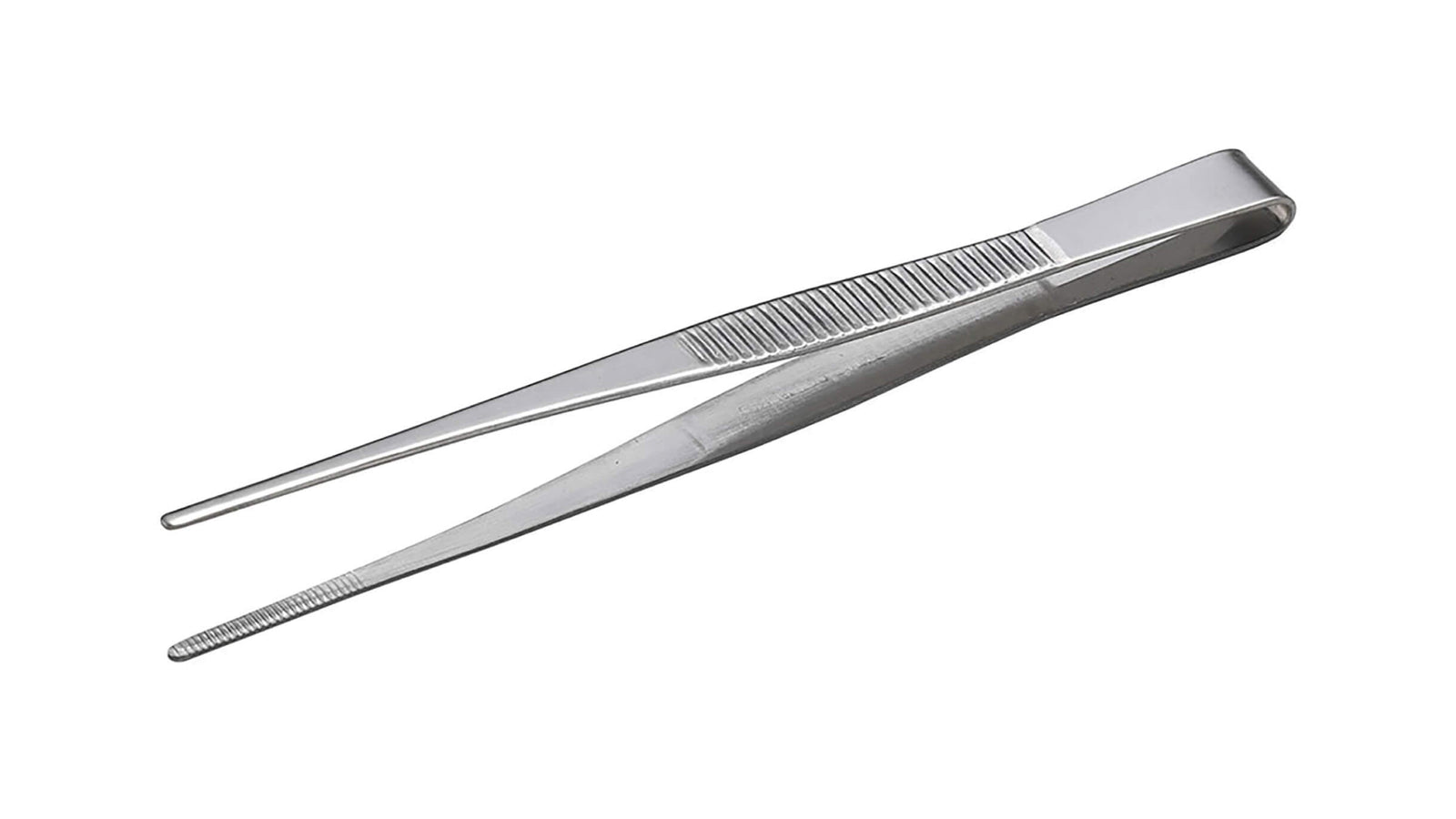 ANEX ステンレスピンセット　直115ｍｍ　（先端ギザ） 【ANEX_120】