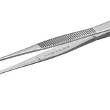 ANEX ステンレスピンセット　先曲125ｍｍ（先端ギザ） 【ANEX_122】 - thumb 1