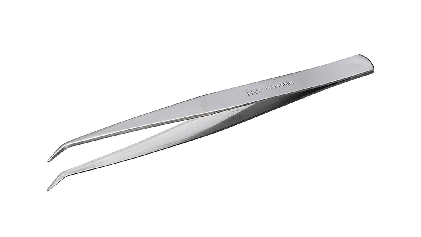 ANEX ステンレスピンセット　AAタイプ　先曲150ｍｍ 【ANEX_128】