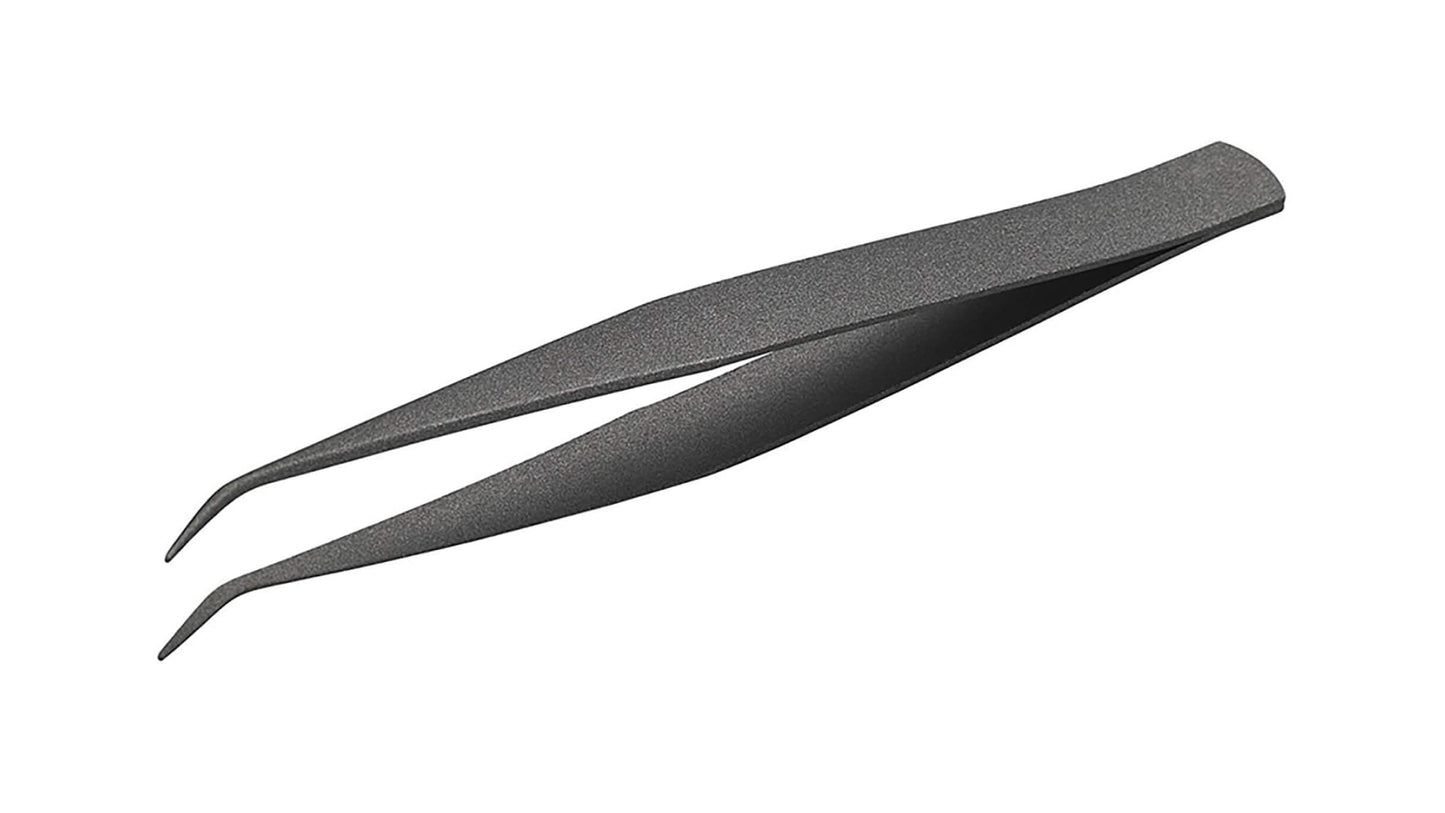ANEX ステンレスピンセット　非粘着加工　AAタイプ　先曲125ｍｍ 【ANEX_143】