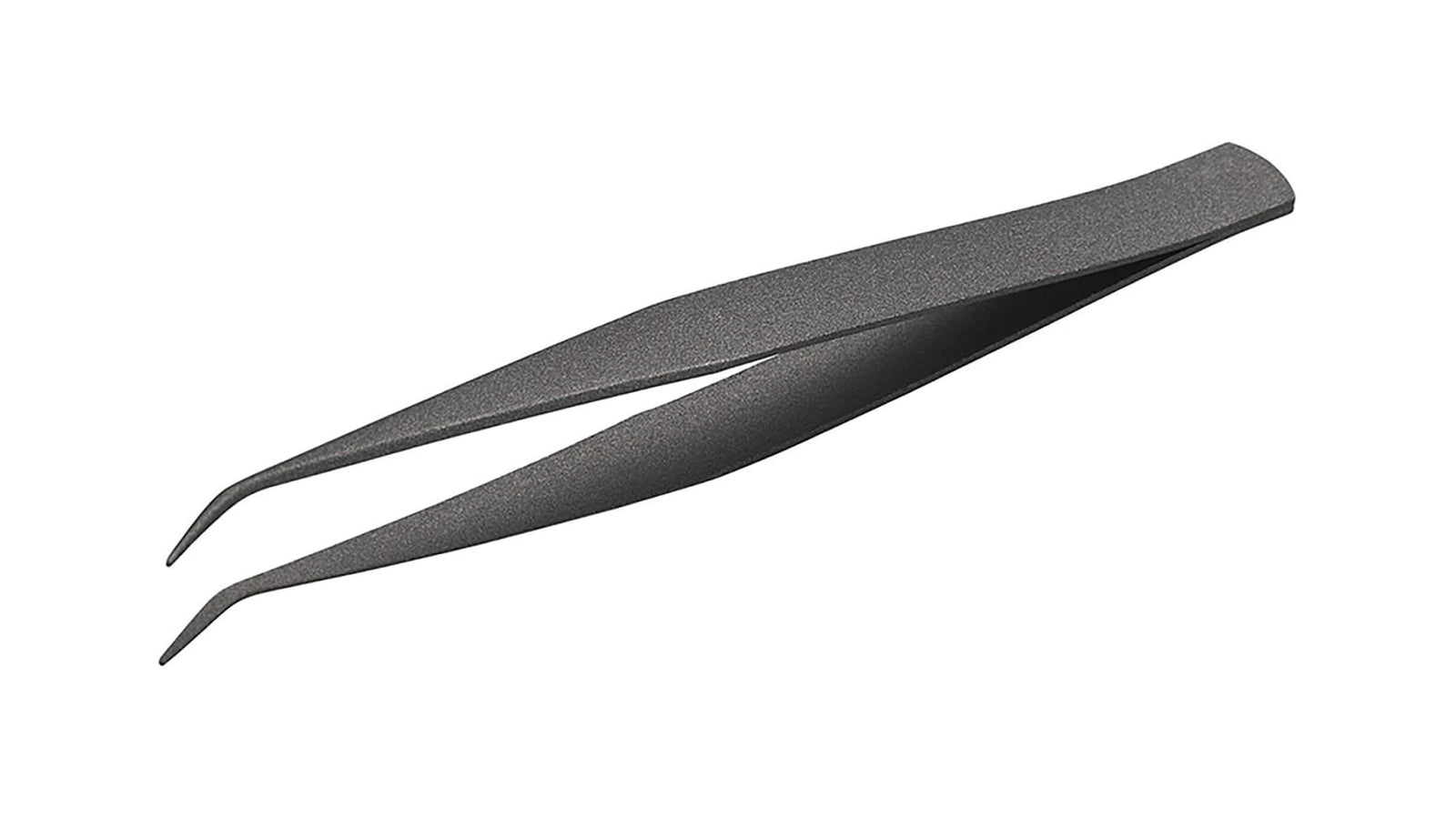 ANEX ステンレスピンセット　非粘着加工　AAタイプ　先曲125ｍｍ 【ANEX_143】