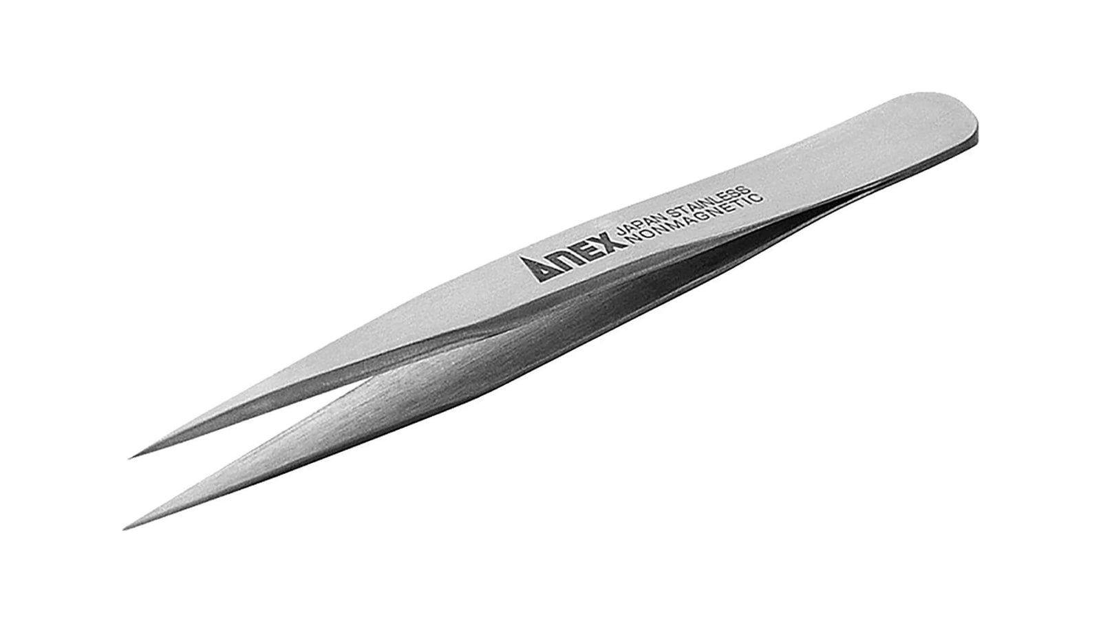 ANEX ステンレスピンセット　先細小型110ｍｍ　（SUS304） 【ANEX_203】